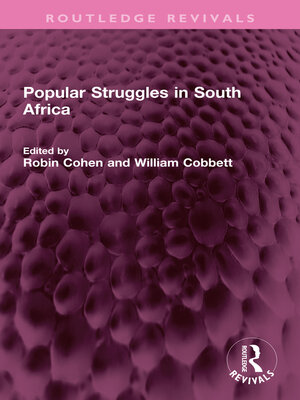 cover image of Popular Struggles in South Africa